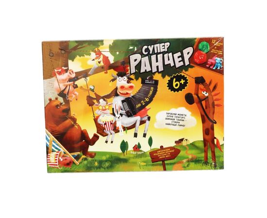 Настольная игра Danko Toys Супер Ранчер, украинский (G-SR-01-01U), изображение 2