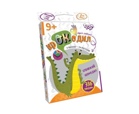 Настільна гра Danko Toys Той самий крокодил, українська (CROC-02-01U)