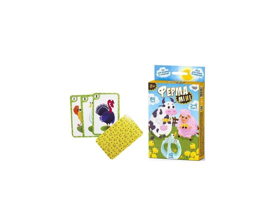 Настольная игра Danko Toys Ферма мини, украинская (G-FM-01), изображение 2 Настольная игра Danko Toys Ферма мини, украинская (G-FM-01), изображение 2