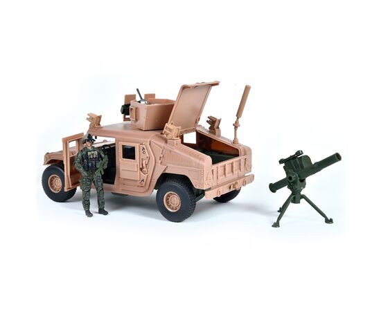 Игровой набор Elite Force Бронеавтомобиль HUMVEE M1114 (машина, фигурка, аксессуар.) (101863), изображение 3 Игровой набор Elite Force Бронеавтомобиль HUMVEE M1114 (машина, фигурка, аксессуар.) (101863), изображение 3