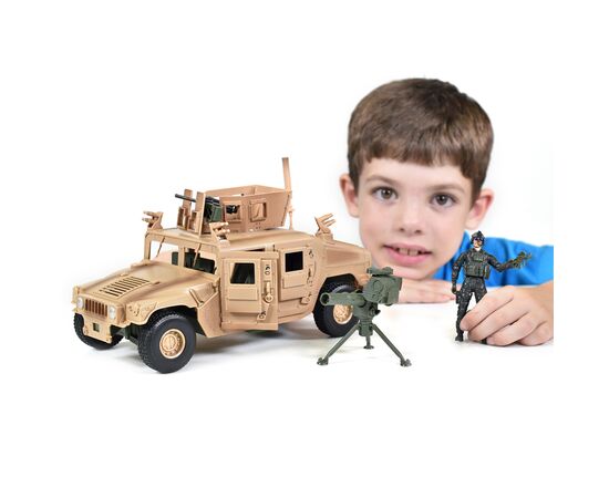Игровой набор Elite Force Бронеавтомобиль HUMVEE M1114 (машина, фигурка, аксессуар.) (101863), изображение 7 Игровой набор Elite Force Бронеавтомобиль HUMVEE M1114 (машина, фигурка, аксессуар.) (101863), изображение 7