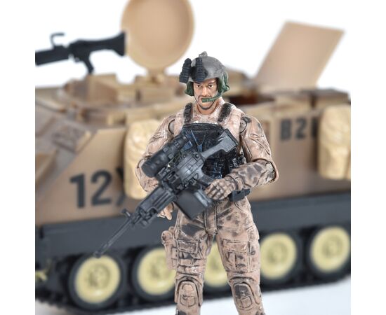 Игровой набор Elite Force Бронетранспортер M113 (БТР, фигурка, аксессуар.) (101857), изображение 6 Игровой набор Elite Force Бронетранспортер M113 (БТР, фигурка, аксессуар.) (101857), изображение 6