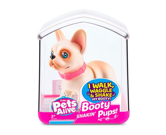 Интерактивная игрушка Pets & Robo Alive щенок Pets Alive - Игривый бульдог (9530SQ1-1), изображение 3 Интерактивная игрушка Pets & Robo Alive щенок Pets Alive - Игривый бульдог (9530SQ1-1), изображение 3