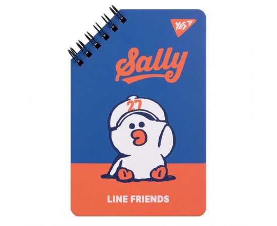 Блокнот Yes Line Friends Sally 95 х 145 60 листов (151756)