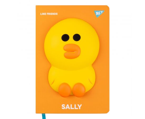 Блокнот Yes сквиш Line Friends Sally А5 140 х 200 128 листов Линия/клетка (151787)