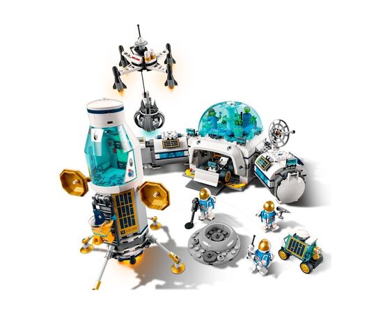 Конструктор LEGO City Space Лунная научная база 786 деталей (60350), изображение 4 Конструктор LEGO City Space Лунная научная база 786 деталей (60350), изображение 4