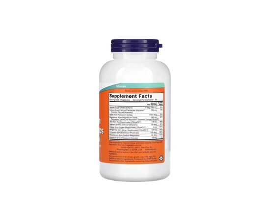 Витаминно-минеральный комплекс Now Foods Лакрица и Алое Вера, DGL with Aloe Vera, 400 мг, 100 капсул¶Мультиминералы полного спектра, Foo (NF1544), изображение 2 Витаминно-минеральный комплекс Now Foods Лакрица и Алое Вера, DGL with Aloe Vera, 400 мг, 100 капсул¶Мультиминералы полного спектра, Foo (NF1544), изображение 2