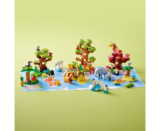 Конструктор LEGO DUPLO Town Дикие животные мира 142 деталей (10975), изображение 7 Конструктор LEGO DUPLO Town Дикие животные мира 142 деталей (10975), изображение 7