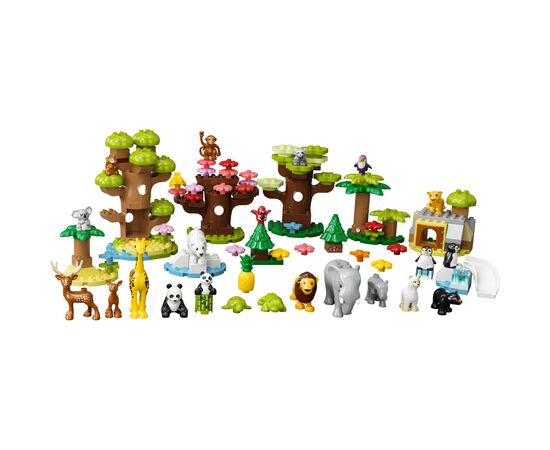 Конструктор LEGO DUPLO Town Дикие животные мира 142 деталей (10975), изображение 9 Конструктор LEGO DUPLO Town Дикие животные мира 142 деталей (10975), изображение 9