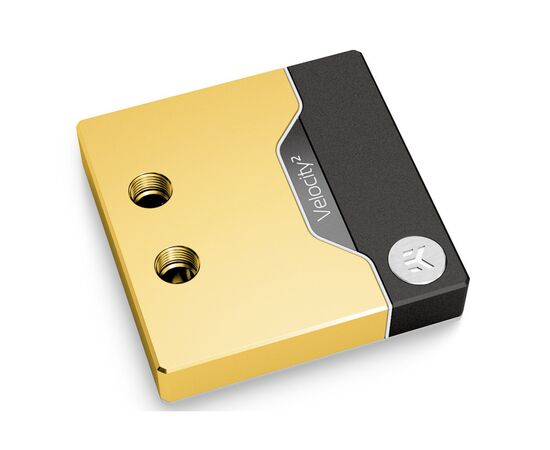 Водоблок Ekwb EK-Quantum Velocity D-RGB - 1700 Nickel + Gold (3831109895351)