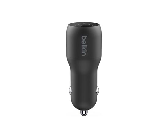 Зарядное устройство Belkin Car Charger 37W PD PPS Dual Black (CCB004BTBK), изображение 4 Зарядное устройство Belkin Car Charger 37W PD PPS Dual Black (CCB004BTBK), изображение 4
