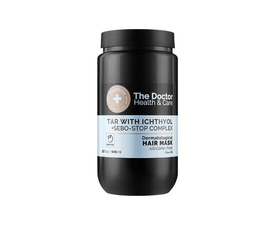 Маска для волосся The Doctor Health & Care Tar With Ichthyol + Sebo-Stop Complex 946 мл (8588006041637)