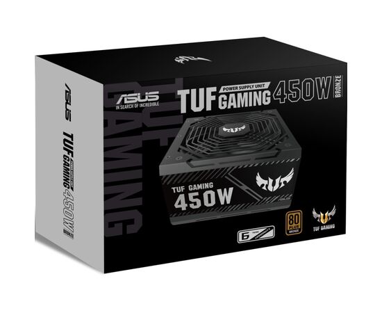 Блок питания ASUS 450W TUF 80+ Bronze (90YE00D3-B0NA00), изображение 10 Блок питания ASUS 450W TUF 80+ Bronze (90YE00D3-B0NA00), изображение 10