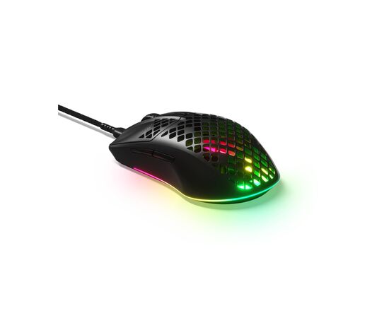 Мишка SteelSeries Aerox 3 (2022) Onyx Black (62611), зображення 2 Мишка SteelSeries Aerox 3 (2022) Onyx Black (62611), зображення 2