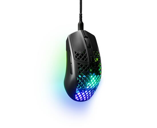Мишка SteelSeries Aerox 3 (2022) Onyx Black (62611), зображення 3 Мишка SteelSeries Aerox 3 (2022) Onyx Black (62611), зображення 3
