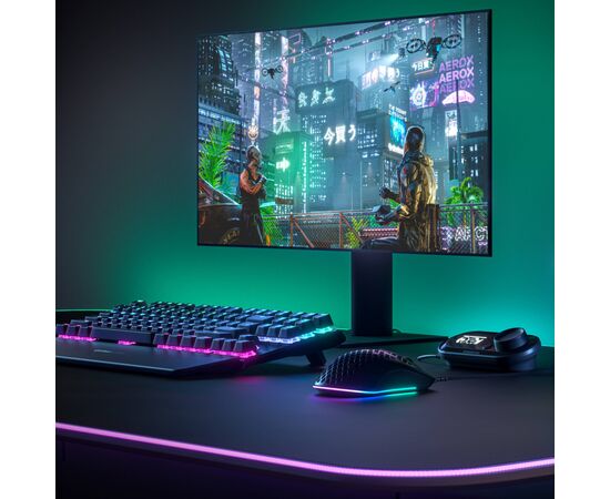 Мишка SteelSeries Aerox 3 (2022) Onyx Black (62611), зображення 8 Мишка SteelSeries Aerox 3 (2022) Onyx Black (62611), зображення 8