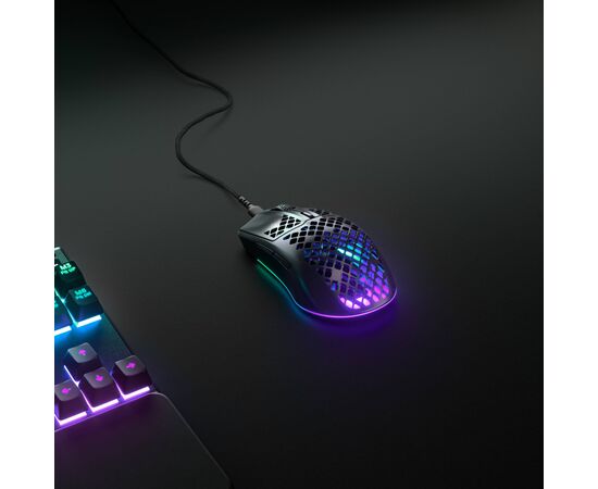Мишка SteelSeries Aerox 3 (2022) Onyx Black (62611), зображення 9 Мишка SteelSeries Aerox 3 (2022) Onyx Black (62611), зображення 9