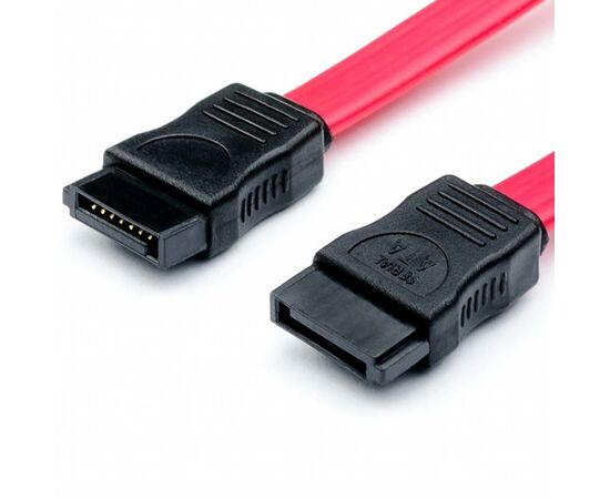 Кабель для передачи данных SATA 1.0m Atcom (9563), изображение 2 Кабель для передачи данных SATA 1.0m Atcom (9563), изображение 2