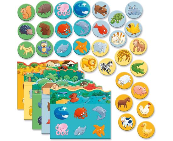 Настольная игра Djeco Детское лото Животные (DJ08120), изображение 3