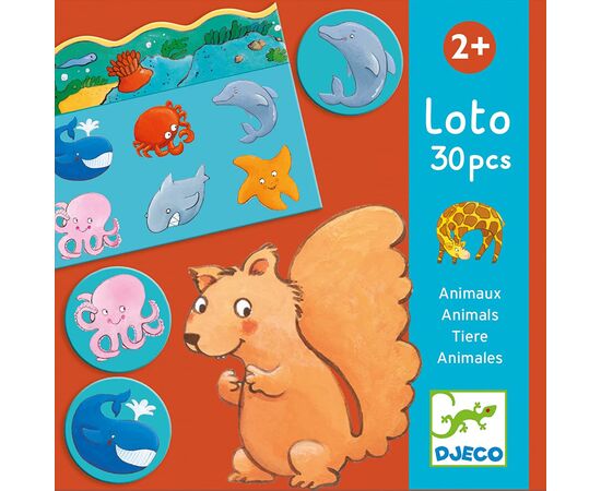 Настольная игра Djeco Детское лото Животные (DJ08120), изображение 4