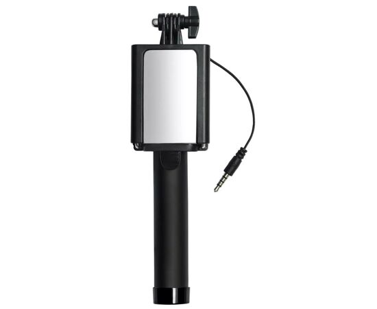 Монопод для селфи Grand-X Mirror 360 + зеркало U-крепление Black (MI3UBK), изображение 2 Монопод для селфи Grand-X Mirror 360 + зеркало U-крепление Black (MI3UBK), изображение 2