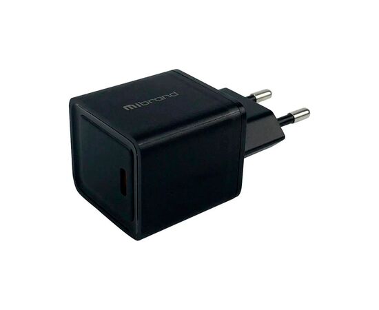 Зарядний пристрій Mibrand MI-31 GaN Black (MIWC/31CB)