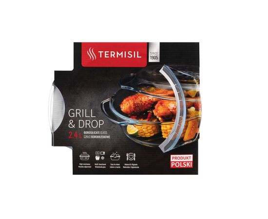 Форма для выпечки Termisil Cover Round GrillDrop 2,4 л (PNGO240A), изображение 6 Форма для выпечки Termisil Cover Round GrillDrop 2,4 л (PNGO240A), изображение 6