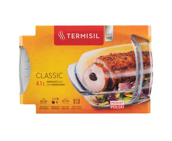 Форма для выпечки Termisil Cover Rectangle 4,1 л (PNSP410A), изображение 5 Форма для выпечки Termisil Cover Rectangle 4,1 л (PNSP410A), изображение 5