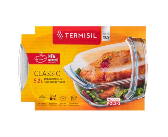 Форма для выпечки Termisil Cover Rectangle 5,2 л (PNSP520A), изображение 5 Форма для выпечки Termisil Cover Rectangle 5,2 л (PNSP520A), изображение 5