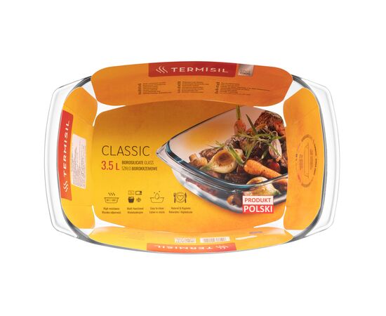 Форма для выпечки Termisil Rectangle 3,5 л (PBSP350A), изображение 4 Форма для выпечки Termisil Rectangle 3,5 л (PBSP350A), изображение 4