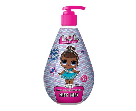 Детский гель для душа L.O.L. Surprise! Miss Baby пенка для ванной 500 мл (4823015944116)