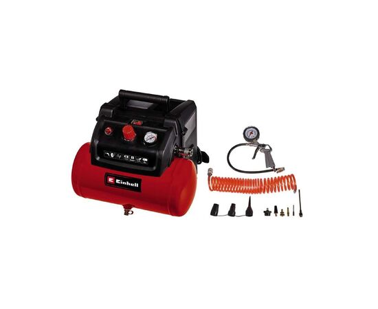 Компрессор Einhell TC-AC 190/6/8 OF Set, 1200 Вт (4020650), изображение 2 Компрессор Einhell TC-AC 190/6/8 OF Set, 1200 Вт (4020650), изображение 2