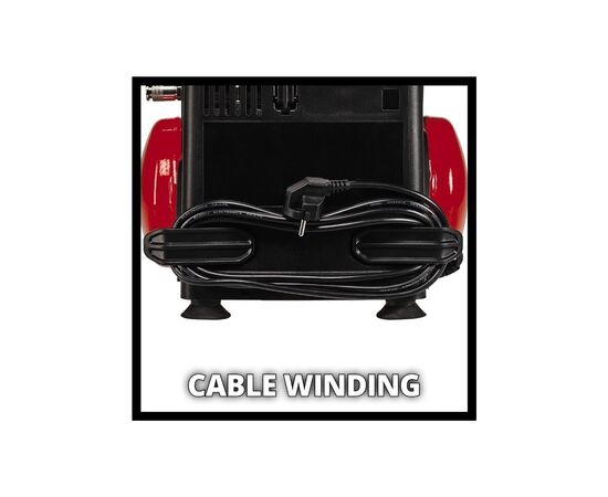 Компрессор Einhell TC-AC 190/6/8 OF Set, 1200 Вт (4020650), изображение 6 Компрессор Einhell TC-AC 190/6/8 OF Set, 1200 Вт (4020650), изображение 6