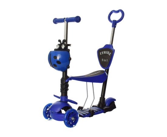 Самокат iTrike 5 в 1 Maxi blue (JR 3-026-DBL blue)