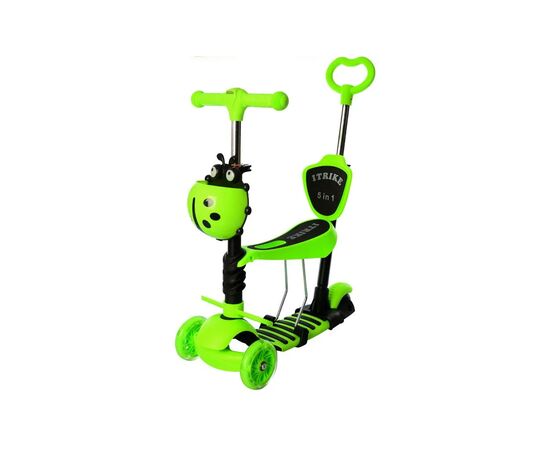 Самокат iTrike 5 в 1 Maxi green (JR 3-026-GR green)