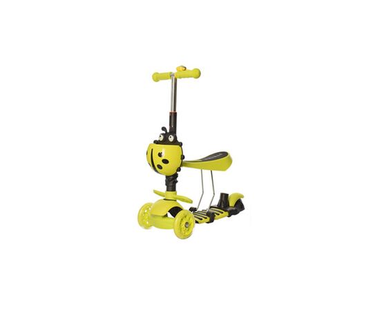 Самокат iTrike 5 в 1 Maxi yellow (JR 3-027-GR green), изображение 2 Самокат iTrike 5 в 1 Maxi yellow (JR 3-027-GR green), изображение 2