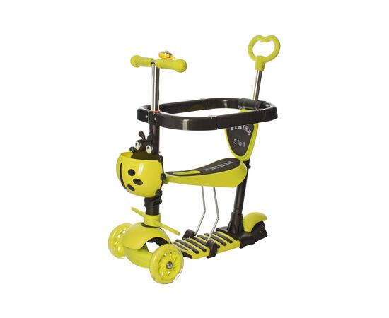 Самокат iTrike 5 в 1 Maxi yellow (JR 3-027-GR green)