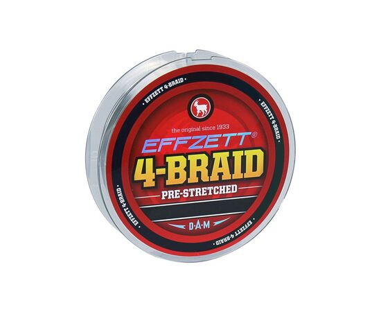 Шнур DAM Effzett 4-BRAID 125м 0,20мм 9,9кг/22Lb (moss green) (52681)