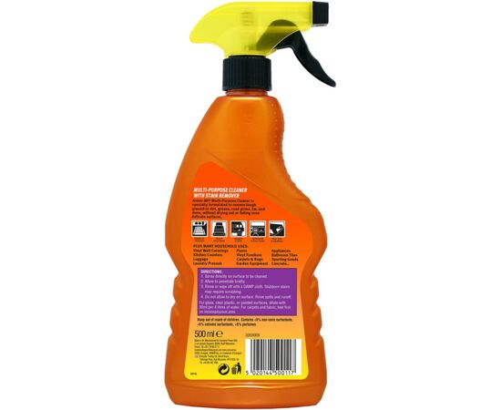 Автомобильный очиститель Armor All All Multi-Purpose Cleaner, 500мл (74389), изображение 2 Автомобильный очиститель Armor All All Multi-Purpose Cleaner, 500мл (74389), изображение 2