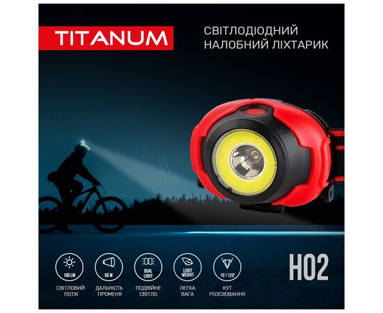 Фонарь TITANUM 100Lm 6500K (TLF-H02), изображение 3 Фонарь TITANUM 100Lm 6500K (TLF-H02), изображение 3