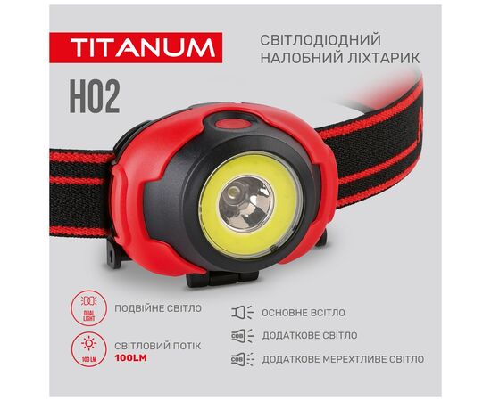 Фонарь TITANUM 100Lm 6500K (TLF-H02), изображение 4 Фонарь TITANUM 100Lm 6500K (TLF-H02), изображение 4