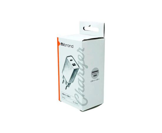 Зарядное устройство Mibrand MI-206C White (MIWC/206CUCW), изображение 3 Зарядное устройство Mibrand MI-206C White (MIWC/206CUCW), изображение 3