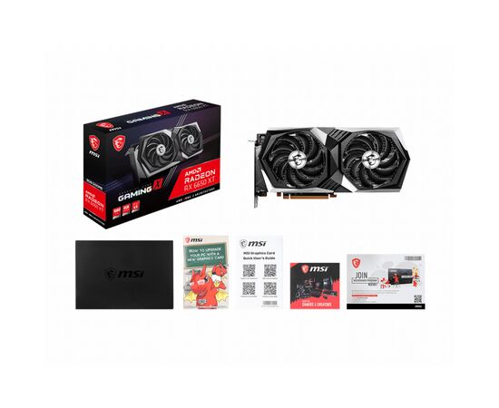 Видеокарта MSI Radeon RX 6650 XT 8Gb GAMING X (RX 6650 XT GAMING X 8G), изображение 6 Видеокарта MSI Radeon RX 6650 XT 8Gb GAMING X (RX 6650 XT GAMING X 8G), изображение 6