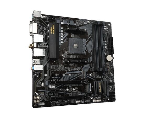 Материнская плата GIGABYTE B550M DS3H AC, изображение 3 Материнская плата GIGABYTE B550M DS3H AC, изображение 3