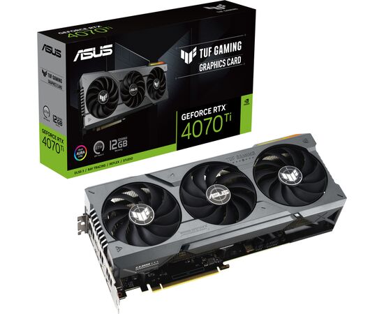 Видеокарта ASUS GeForce RTX4070Ti 12Gb TUF GAMING (TUF-RTX4070TI-12G-GAMING), изображение 10 Видеокарта ASUS GeForce RTX4070Ti 12Gb TUF GAMING (TUF-RTX4070TI-12G-GAMING), изображение 10