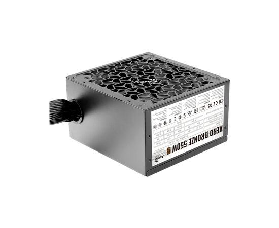 Блок питания AeroCool 550W Aero Bronze (ACPB-AR55AEC.1M), изображение 2 Блок питания AeroCool 550W Aero Bronze (ACPB-AR55AEC.1M), изображение 2