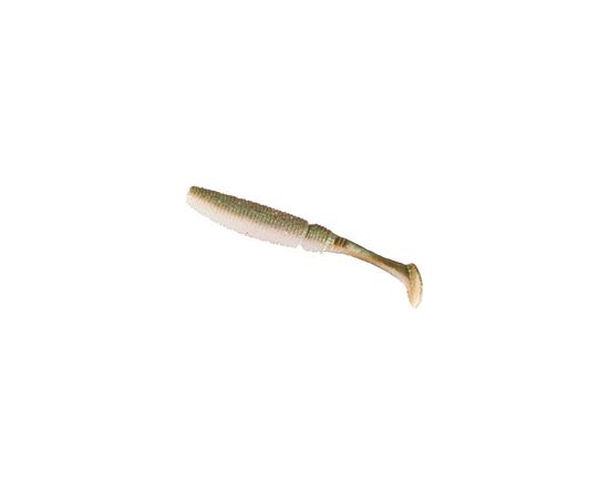 Силикон рыболовный Nomura Rolling Shad 75мм 4гр. цвет-024 (ghost green) 10шт (NM70102407)