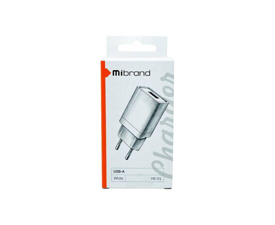Зарядное устройство Mibrand MI-01 White (MIWC/1UW), изображение 2 Зарядное устройство Mibrand MI-01 White (MIWC/1UW), изображение 2