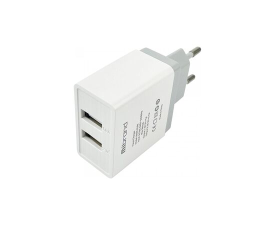 Зарядний пристрій Mibrand MI-02 White (MIWC/2UW)