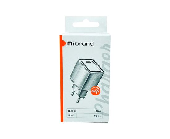 Зарядное устройство Mibrand MI-31 GaN White (MIWC/31CW), изображение 2 Зарядное устройство Mibrand MI-31 GaN White (MIWC/31CW), изображение 2